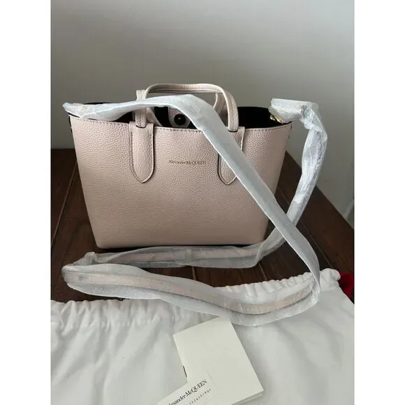 Alexander McQueen - Leather - Mini Shopper Tote/Crossbody - Brand New!